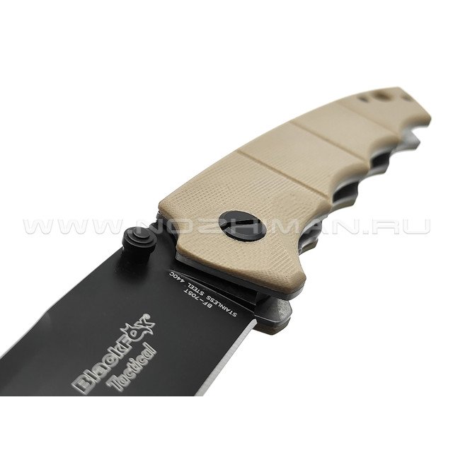 Нож Black Fox Tactical BF-705T SAI сталь 440C, рукоять G10 tan