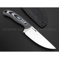 Волчий Век нож Mark-I сталь Niolox WA, рукоять G10 black & white Волчий Век нож Mark-I сталь Niolox WA, рукоять G10 black & white