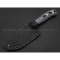 Волчий Век нож Mark-I сталь Niolox WA, рукоять G10 black & white Волчий Век нож Mark-I сталь Niolox WA, рукоять G10 black & white