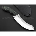 Волчий Век нож Кондрат 12 сталь N690 WA, рукоять G10 black & green Волчий Век нож Кондрат 12 сталь N690 WA, рукоять G10 black & green
