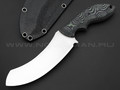 Волчий Век нож Кондрат 12 сталь N690 WA, рукоять G10 black & green