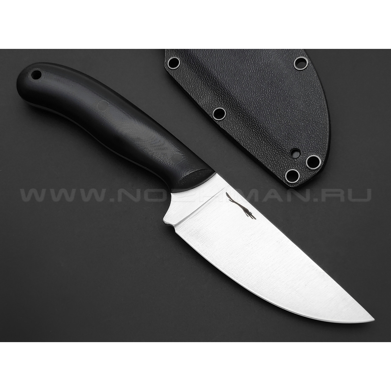 Волчий Век нож Mark-I сталь Niolox WA, рукоять G10 black