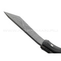 Волчий Век нож НДК 11 сталь Niolox WA, рукоять G10 black