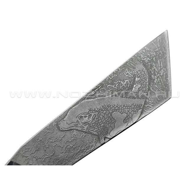Волчий Век нож НДК 11 сталь Niolox WA, рукоять G10 black