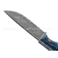 Волчий Век нож Шихан Custom сталь PGK WA, рукоять G10 black & chaotic blue