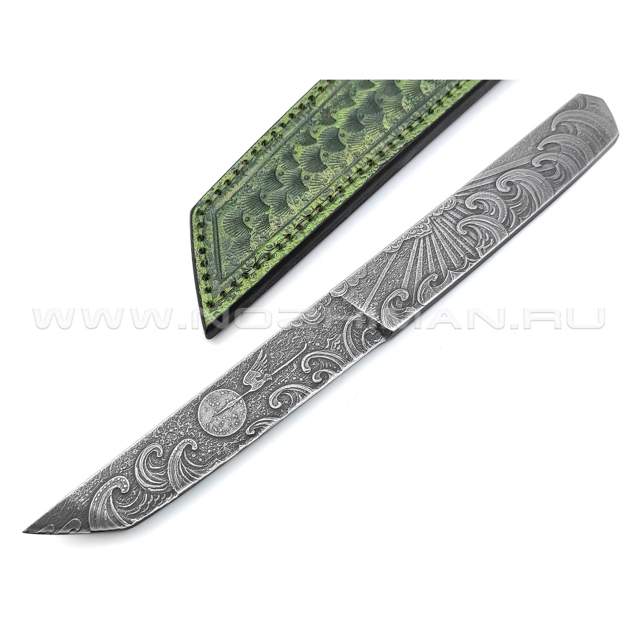 Волчий Век нож скелетный custom Танто сталь PGK WA