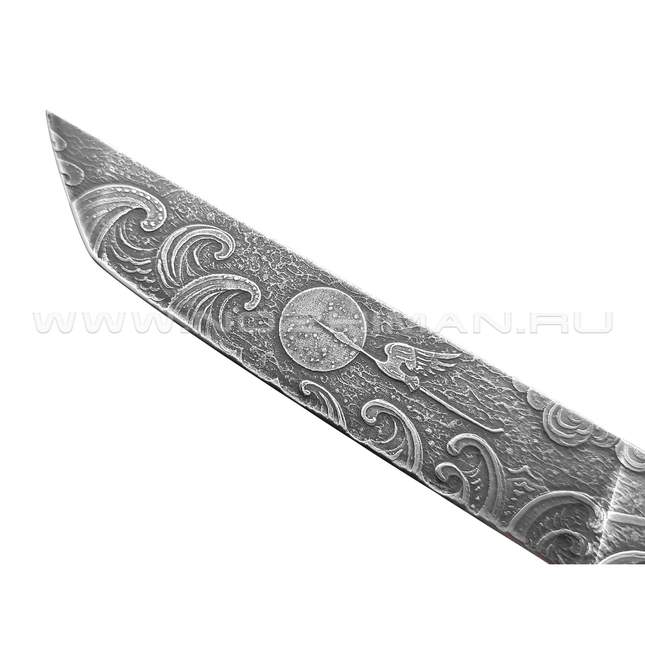 Волчий Век нож скелетный custom Танто сталь PGK WA