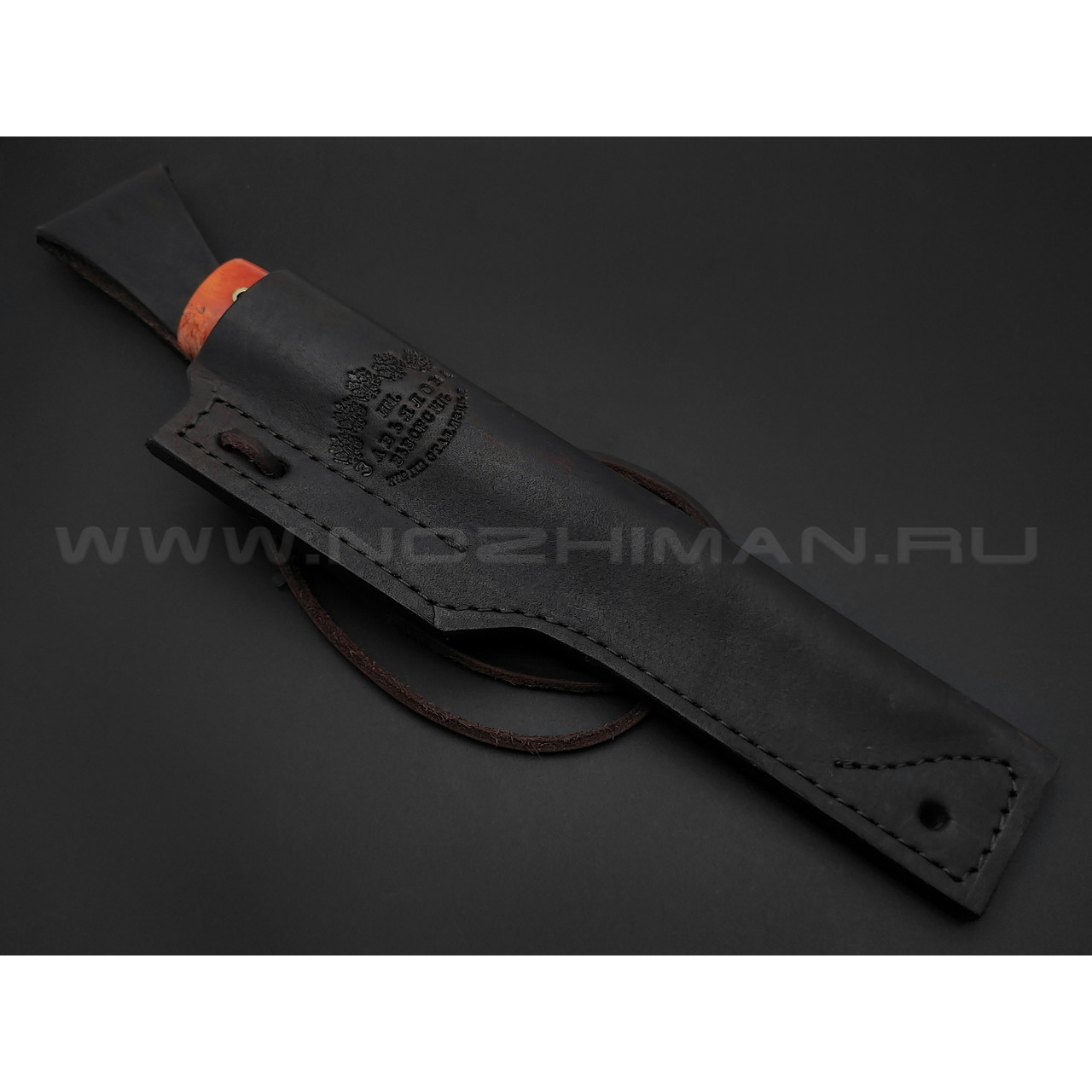 Нож "Якут-М" сталь K340, рукоять карельская береза (Тов. Завьялова)