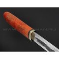 Нож "Якут-М" сталь K340, рукоять карельская береза (Тов. Завьялова) Нож "Якут-М" сталь K340, рукоять карельская береза (Тов. Завьялова)