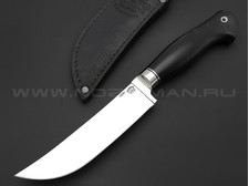 Товарищество Завьялова нож Пчак-М сталь N690, рукоять Дерево граб, мельхиор