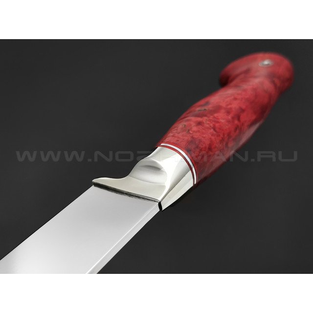 Нож "Пчак-М" сталь K340, рукоять карельская берёза (Тов. Завьялова)