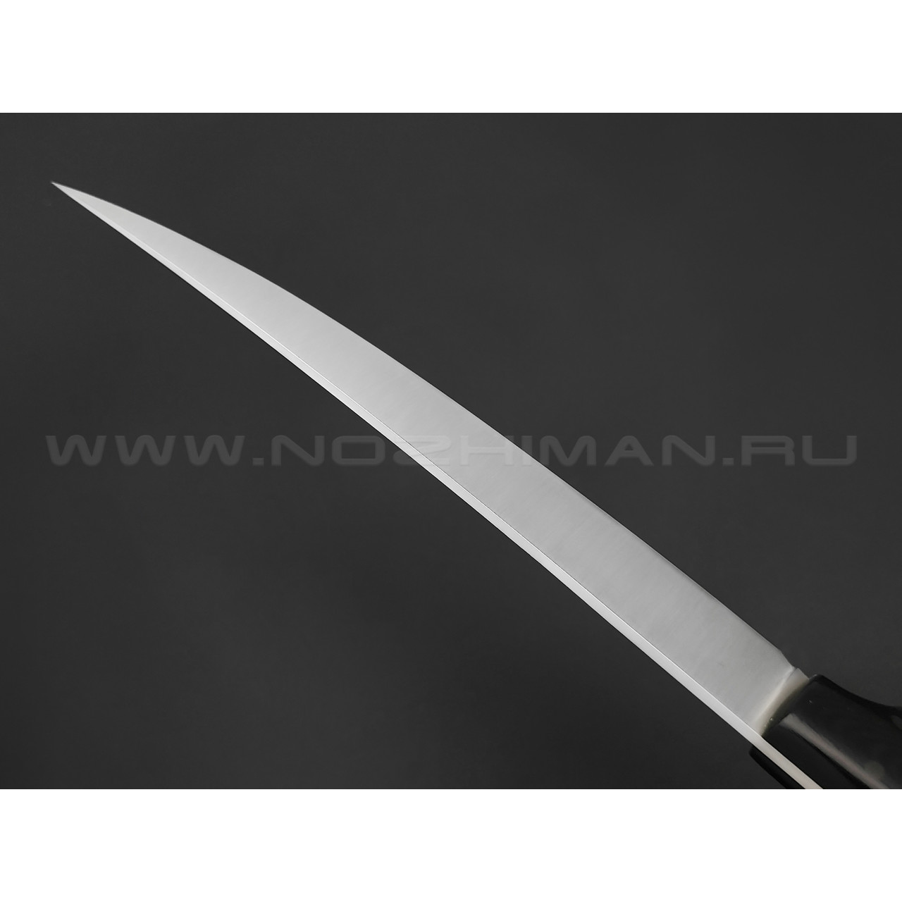 Апус филейный нож, сталь N690, рукоять G10 black