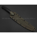 Апус филейный нож, сталь N690, рукоять G10 black