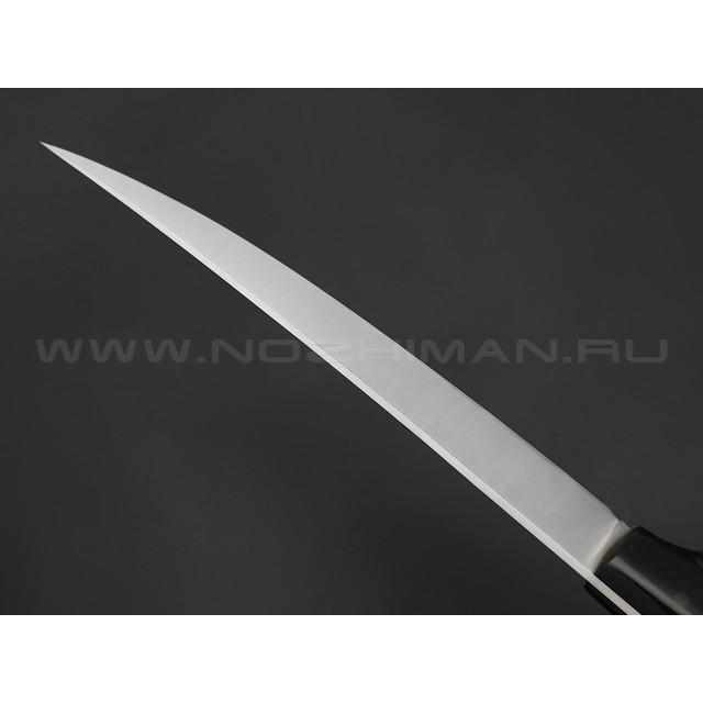 Апус филейный нож, сталь N690, рукоять G10 чёрный