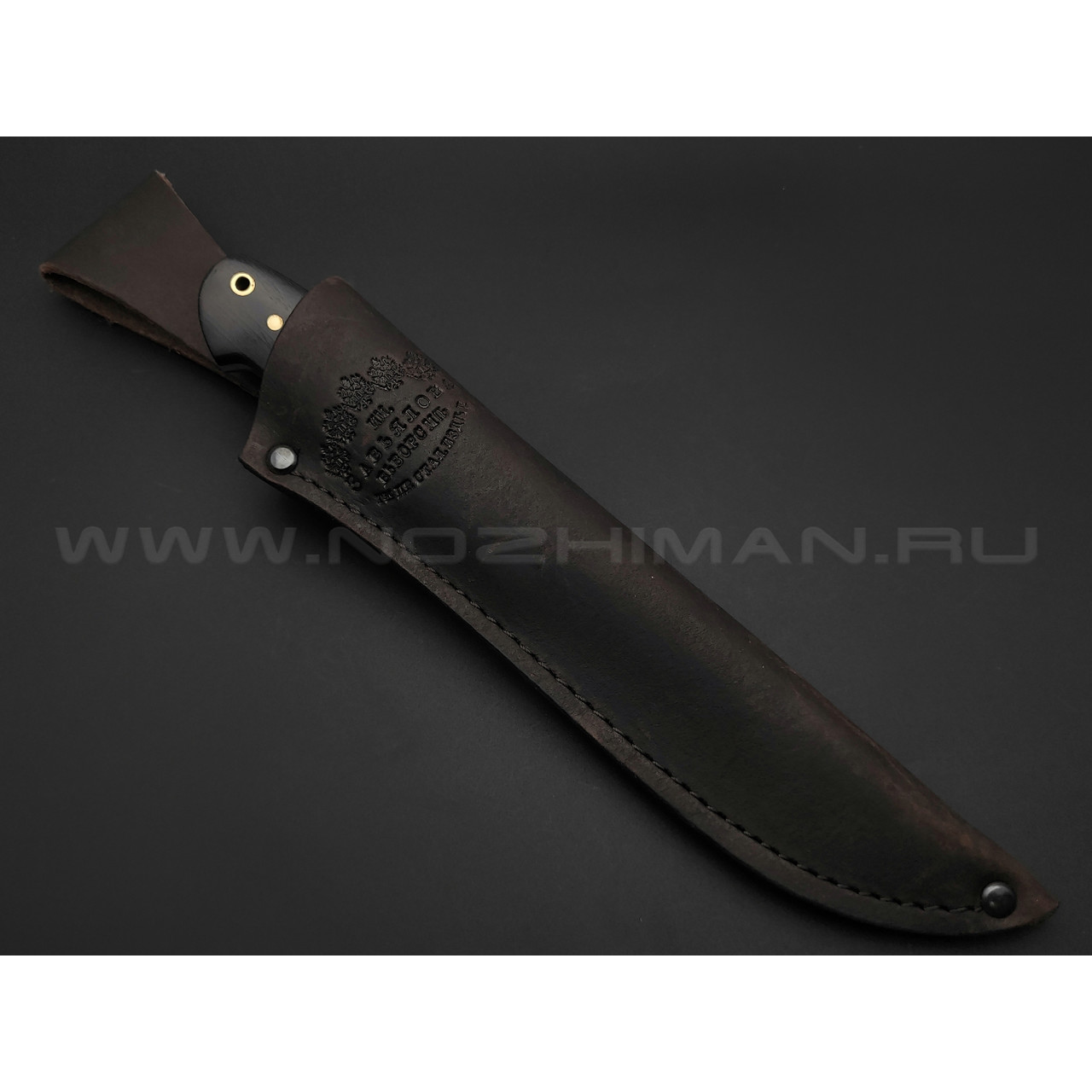 Нож "Цезарь" сталь K340, рукоять дерево граб (Тов. Завьялова)