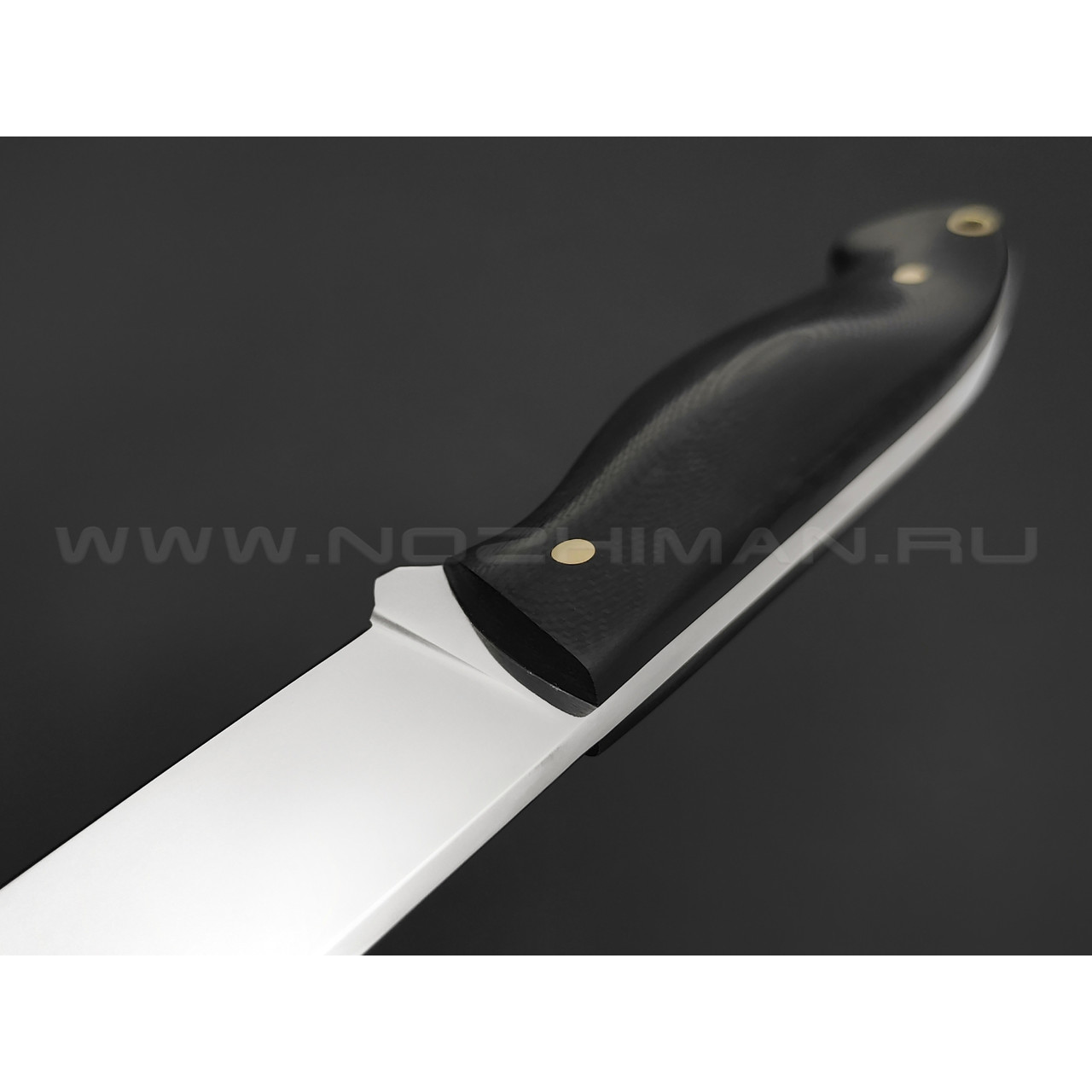 Нож "Волжский" сталь Sleipner, рукоять G10 black (Тов. Завьялова)