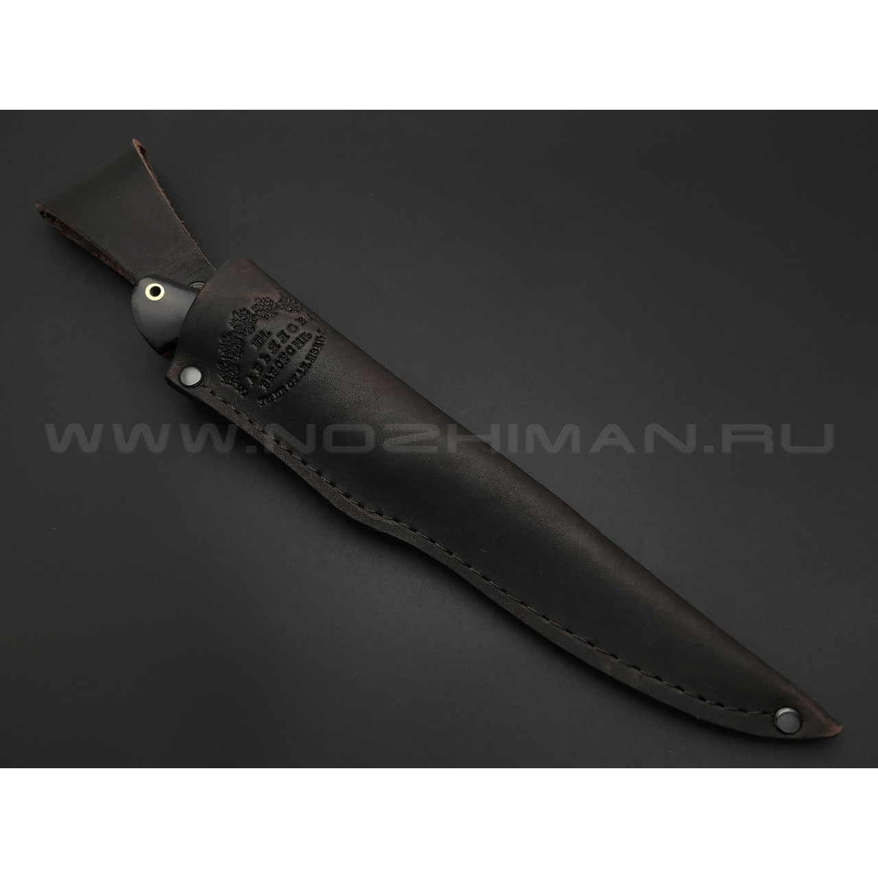 Нож "Наваха" сталь PGK, рукоять G10 black (Товарищество Завьялова)