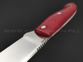Нож Сибирь-4 удлиненный, сталь 95Х18, рукоять микарта (Титов и Солдатова)