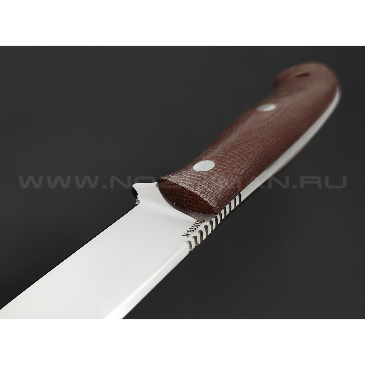 Нож Вихрь-4 сталь 95Х18, рукоять микарта (Титов и Солдатова)