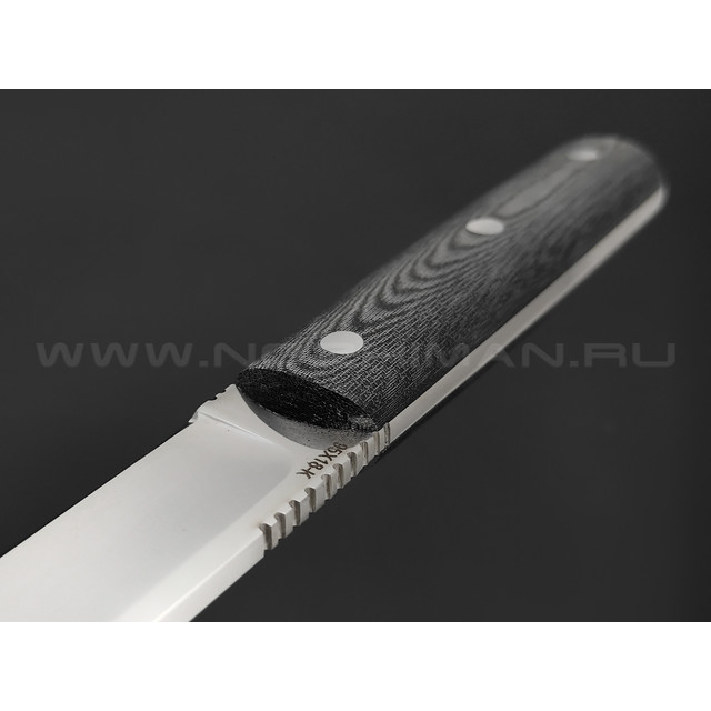 Титов и Солдатова нож Дипломат сталь 95Х18, рукоять Микарта серая