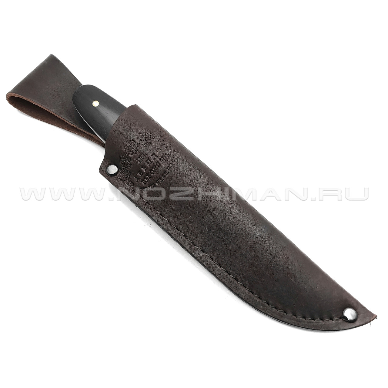 Нож "Сити" булатная сталь, рукоять дерево граб (Тов. Завьялова)