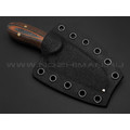 Нож Burlax BX0072 сталь Aus10Co, рукоять Carbon fiber, G10 orange