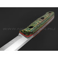 Нож Burlax BX0038 сталь Elmax, рукоять зеленая джутовая микарта Нож Burlax BX0038 сталь Elmax, рукоять зеленая джутовая микарта