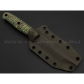 Нож Burlax BX0038 сталь Elmax, рукоять зеленая джутовая микарта Нож Burlax BX0038 сталь Elmax, рукоять зеленая джутовая микарта