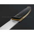 Нож Burlax BX0025 сталь N690, рукоять черно-серая микарта Нож Burlax BX0025 сталь N690, рукоять черно-серая микарта