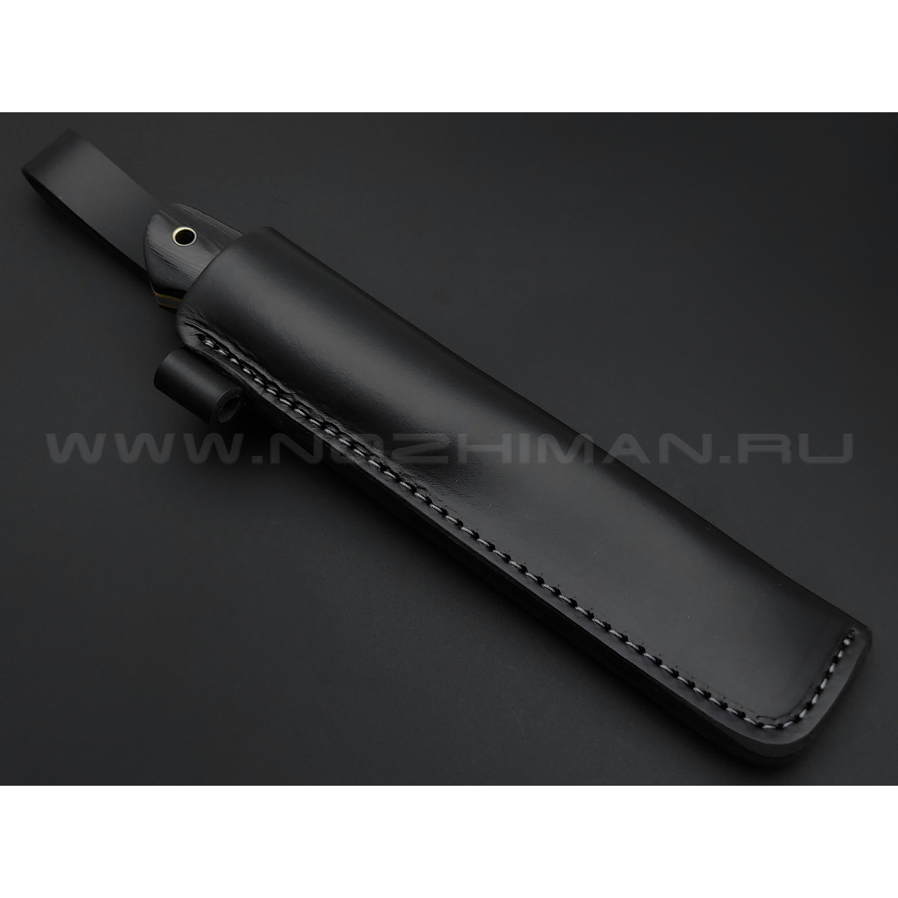 Нож Burlax BX0025 сталь N690, рукоять черно-серая микарта