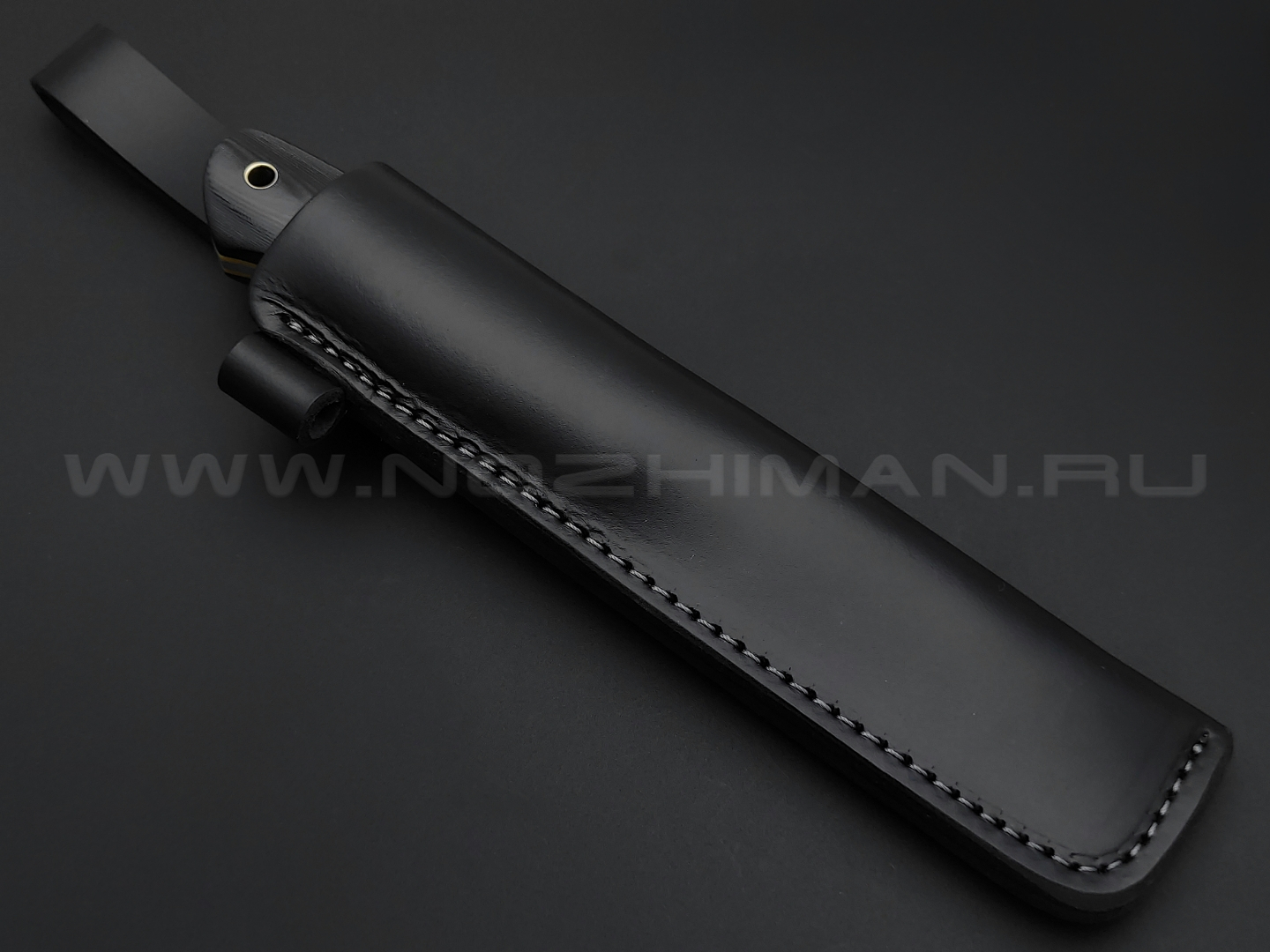 Нож Burlax BX0025 сталь N690, рукоять черно-серая микарта