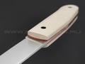 Нож Burlax BX0026 сталь N690, рукоять белая микарта