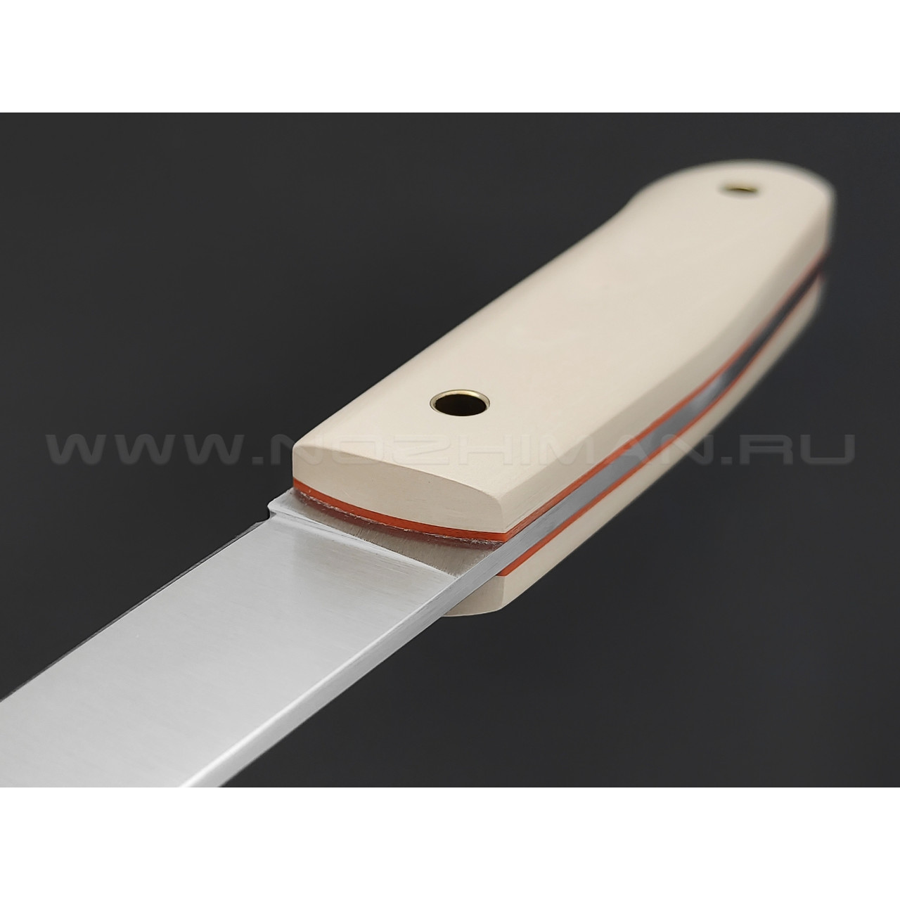 Нож Burlax BX0026 сталь N690, рукоять белая микарта