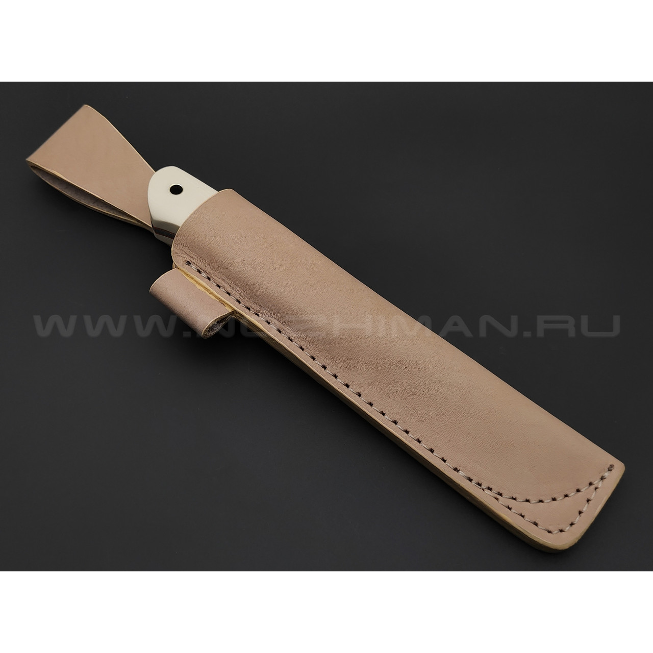 Нож Burlax BX0026 сталь N690, рукоять белая микарта