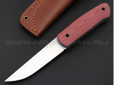 Нож Burlax BX0015 сталь N690, рукоять розовая микарта