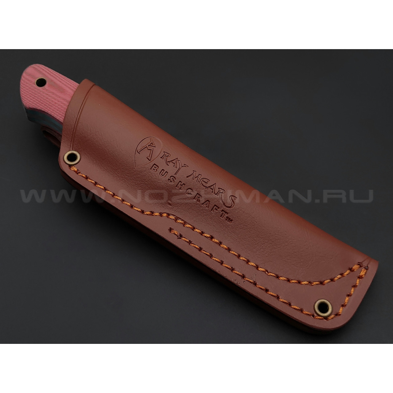 Нож Burlax BX0015 сталь N690, рукоять розовая микарта