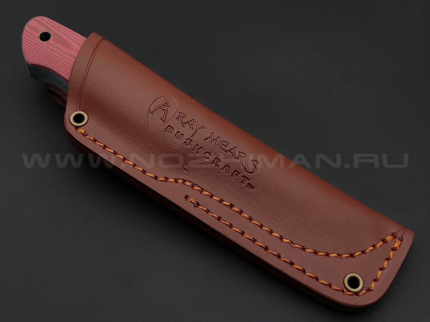 Нож Burlax BX0015 сталь N690, рукоять розовая микарта