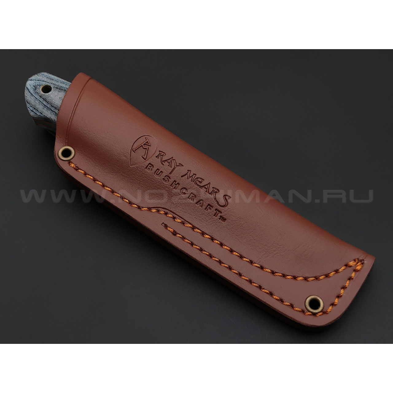 Нож Burlax BX0065 сталь N690, рукоять микарта джинс