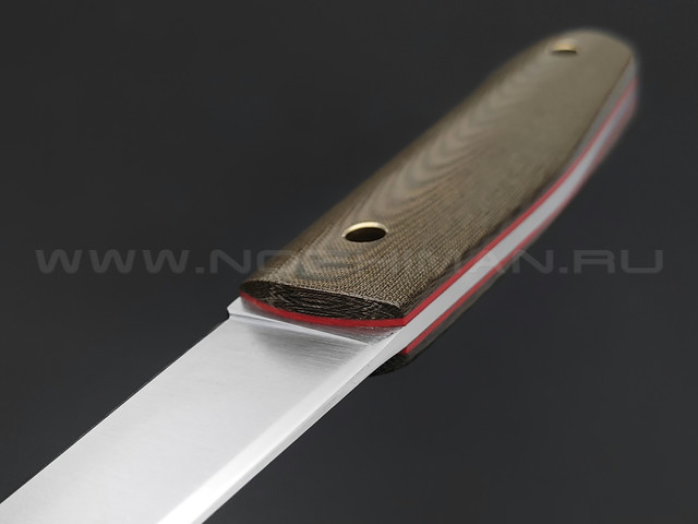 Нож Burlax BX0022 сталь N690, рукоять оливковая микарта