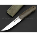 Нож Burlax BX0023 сталь N690, рукоять оливковая микарта