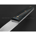 Нож Burlax BX0018 сталь 9ХВ, рукоять зеленая джутовая микарта Нож Burlax BX0018 сталь 9ХВ, рукоять зеленая джутовая микарта