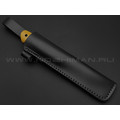 Нож Burlax BX0031 сталь N690, рукоять желтая джутовая микарта Нож Burlax BX0031 сталь N690, рукоять желтая джутовая микарта