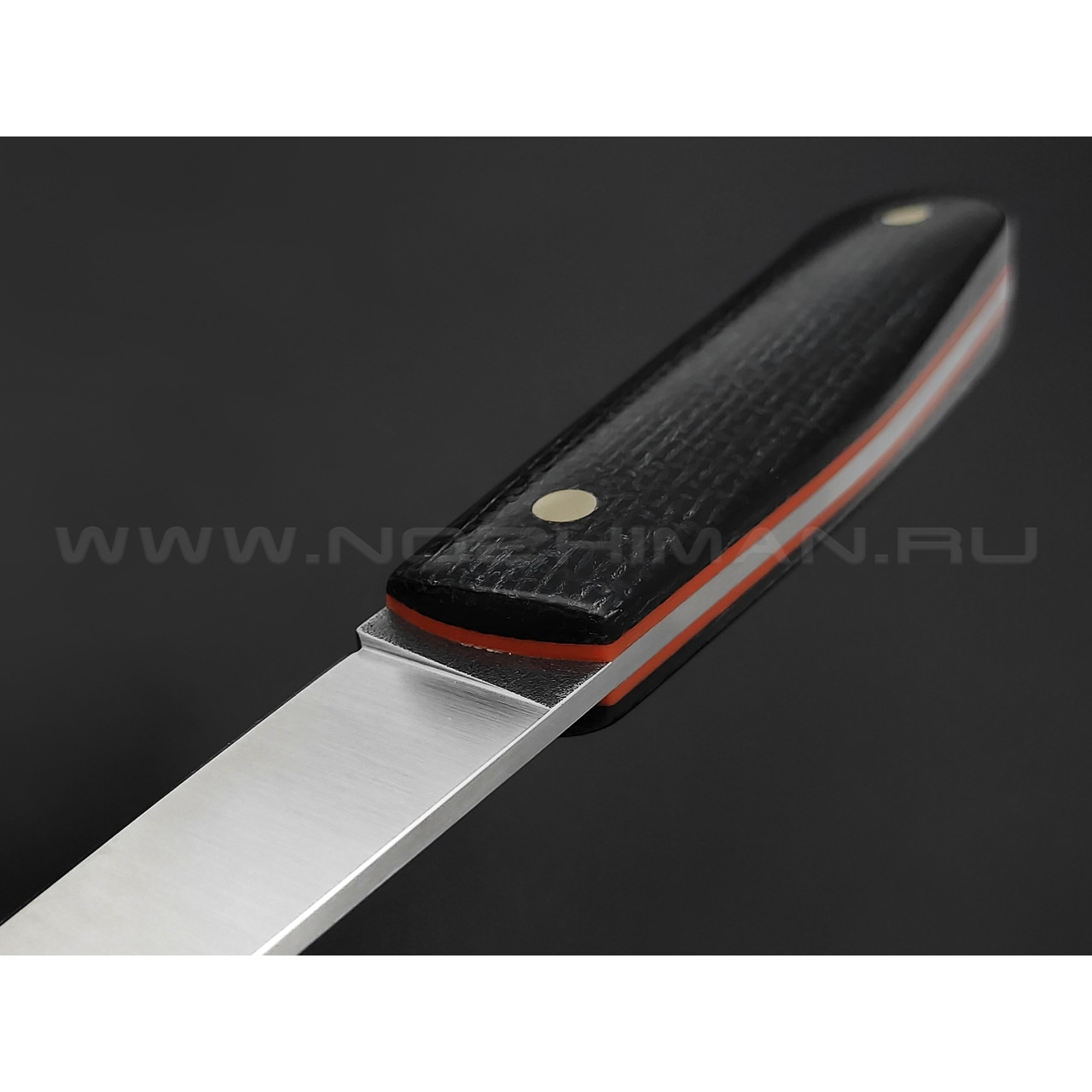 Нож Burlax BX0006 сталь X90, рукоять черная джутовая микарта