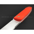 Нож Burlax BX0064 сталь Elmax, рукоять G10 orange Нож Burlax BX0064 сталь Elmax, рукоять G10 orange