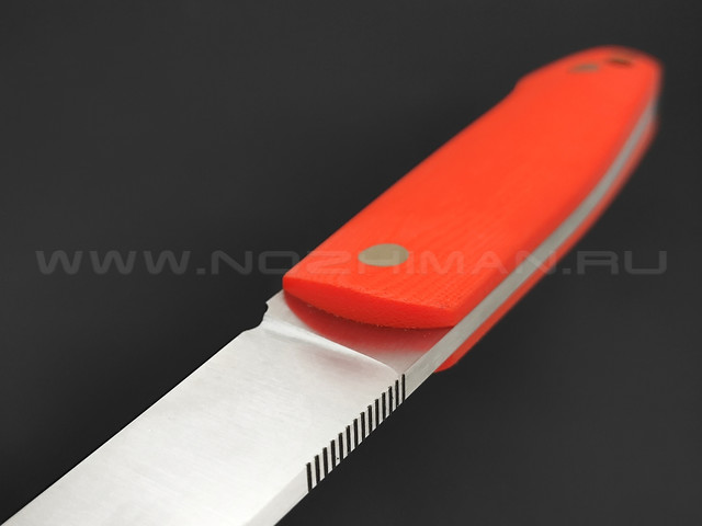 Нож Burlax BX0064 сталь Elmax, рукоять G10 orange