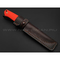 Нож Burlax BX0064 сталь Elmax, рукоять G10 orange Нож Burlax BX0064 сталь Elmax, рукоять G10 orange