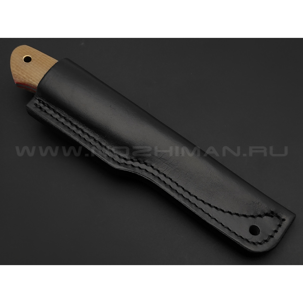 Нож Burlax BX0030 сталь N690, рукоять прозрачная джутовая микарта