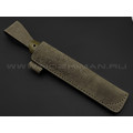 Нож Burlax BX0033 сталь N690, рукоять зеленая джутовая микарта Нож Burlax BX0033 сталь N690, рукоять зеленая джутовая микарта