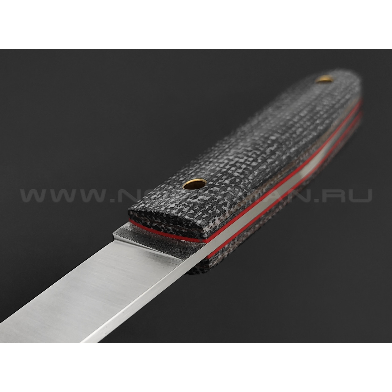 Нож Burlax BX0005 сталь X90, рукоять серая микарта