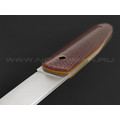 Нож Burlax BX0032 сталь N690, рукоять свето-фиолетовая микарта